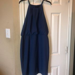 Blue Banana Republic A-line dress